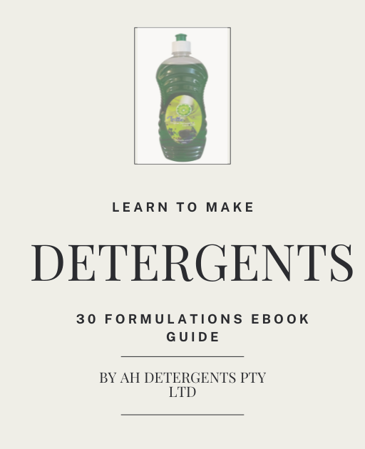 30 Detergents formulations ebook