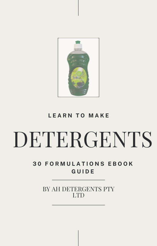 30 Detergents formulations ebook
