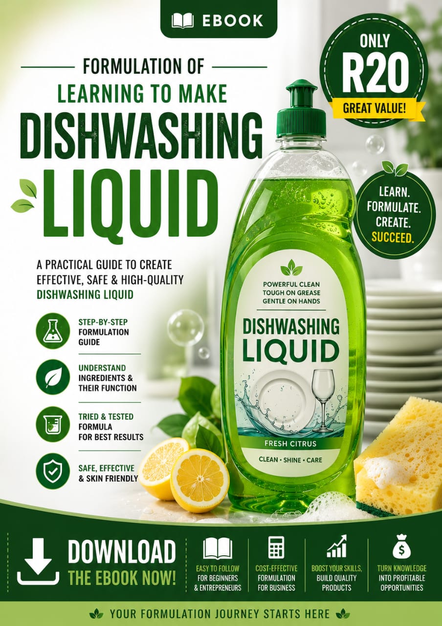 Dishwashing Liquid ebook Formula